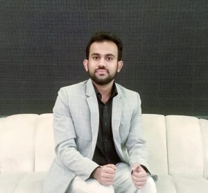 A man sitting on the couch